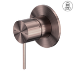 Load image into Gallery viewer, MECCA SHOWER MIXER 80MM PLATE BRUSHED BRONZE
