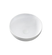 London Solid Surface 390x390x145 Matte White Basin NF