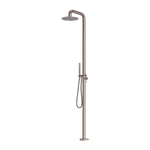 Load image into Gallery viewer, Zen SS316L Outdoor Freestanding Shower Column Brushed Bronze
