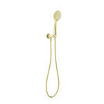 Load image into Gallery viewer, MECCA SHOWER ON BRACKET WITH AIR SHOWER BRUSHED GOLD
