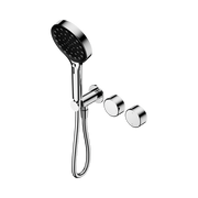 Serenity Progressive Shower System With Metal Handle And Serenity Hand Shower Chrome
