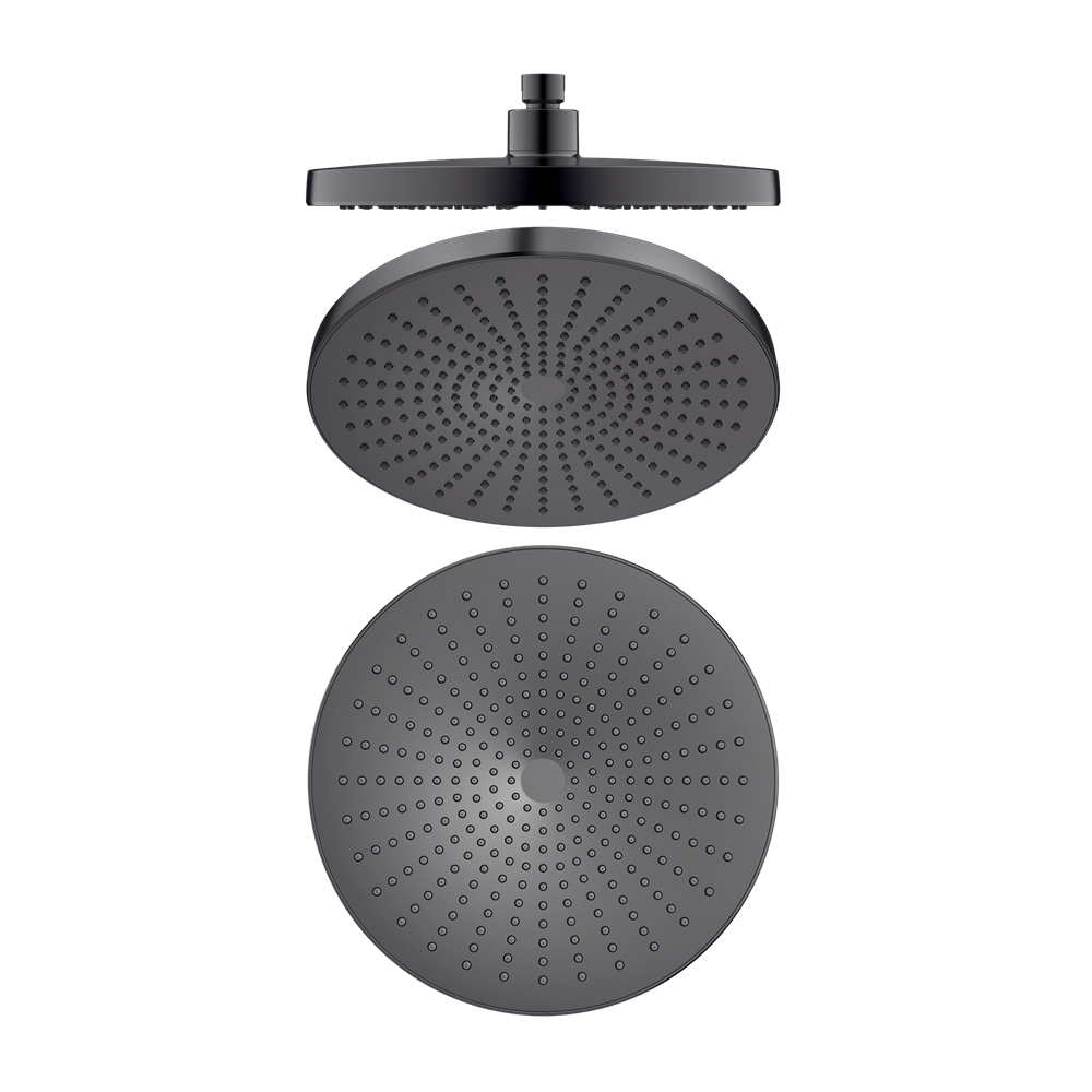 OPAL 250MM SHOWER HEAD GUN METAL