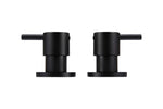 Load image into Gallery viewer, Round Quarter Turn Wall Top Assemblies - Matte Black
