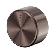 Serenity Progressive Shower Mixer With Metal Handle Brushed Bronze