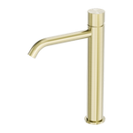 Load image into Gallery viewer, Zen SS316L Tall Basin Mixer Handless Brushed Gold
