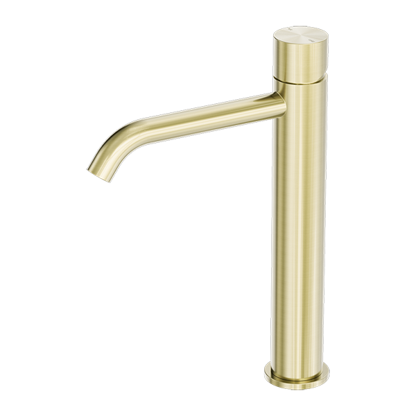 Zen SS316L Tall Basin Mixer Handless Brushed Gold