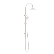 MECCA TWIN SHOWER WITH AIR SHOWER BRUSHED NICKEL
