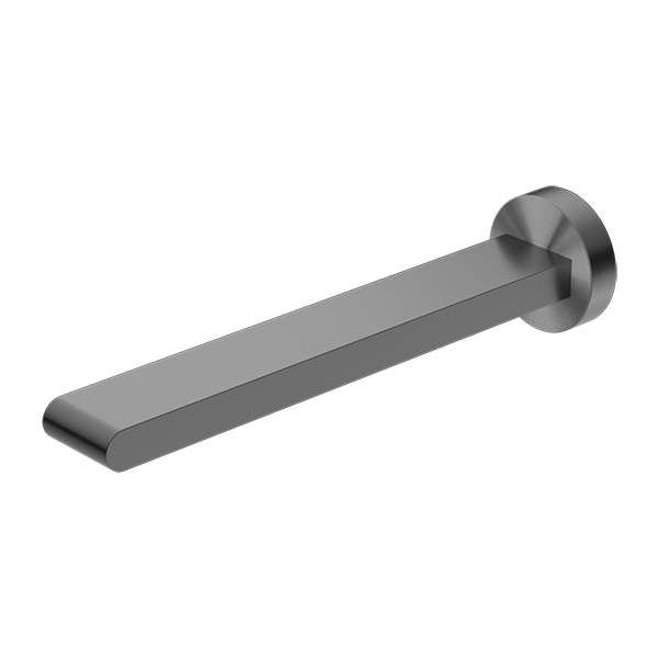BIANCA FIXED BASIN/BATH SPOUT ONLY 200MM BRUSHED GOLD