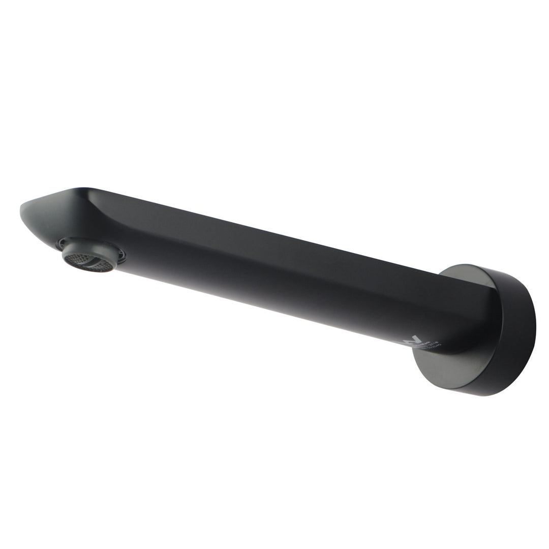 RUSHY Series Black Bathtub/Basin Wall Spout
