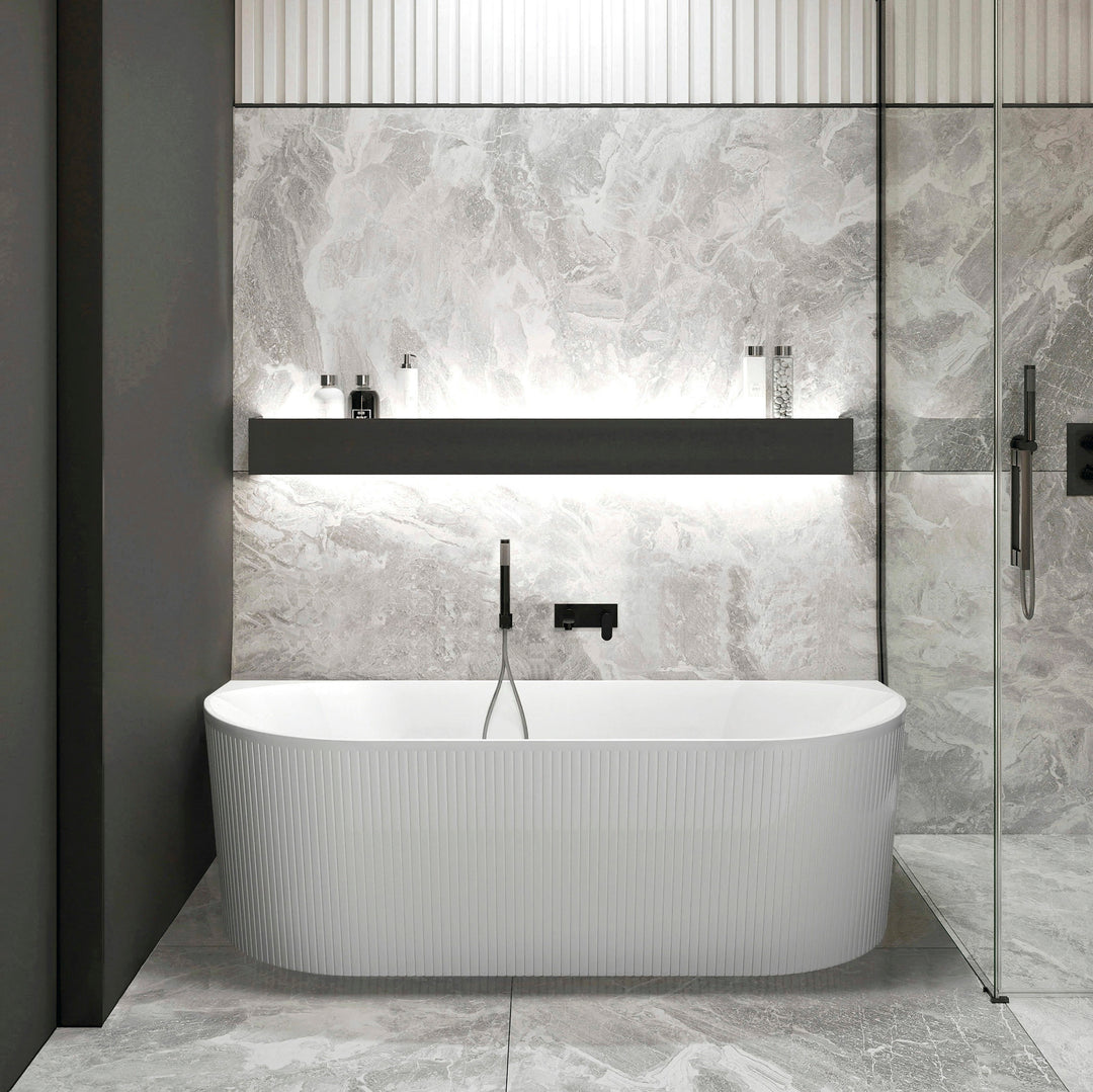 Attica Noosa Back To Wall Bathtub