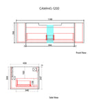Load image into Gallery viewer, Savio Wall Hung Vanity
