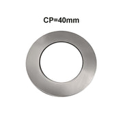 Brushed Nickel Cover Plate 40mm