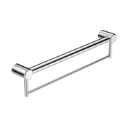 MECCA CARE 32MM GRAB RAIL WITH TOWEL HOLDER 300MM CHROME