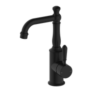YORK BASIN MIXER WITH METAL LEVER MATTE BLACK