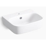 Load image into Gallery viewer, ModernLife Wall Hung Basin 550mm, 1 tap hole

