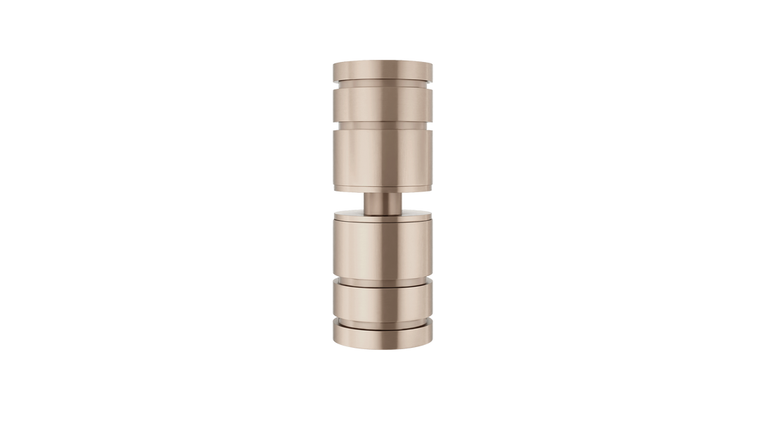 Shower Door Round Handle - Champagne