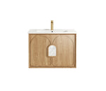 Load image into Gallery viewer, Laguna Natural Oak Wall Hung Vanity
