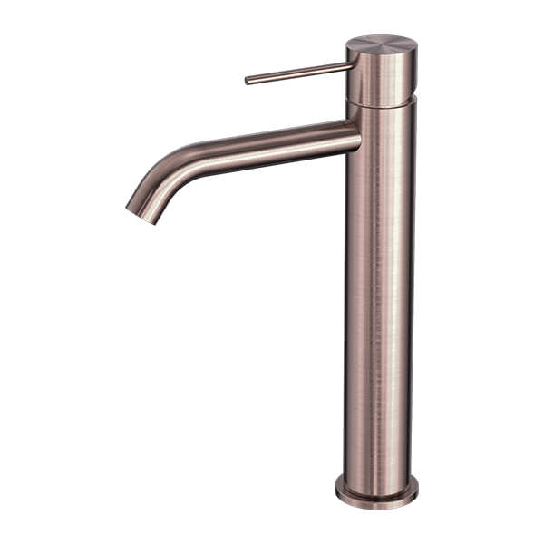 MECCA TALL BASIN MIXER BRUSHED BRONZE