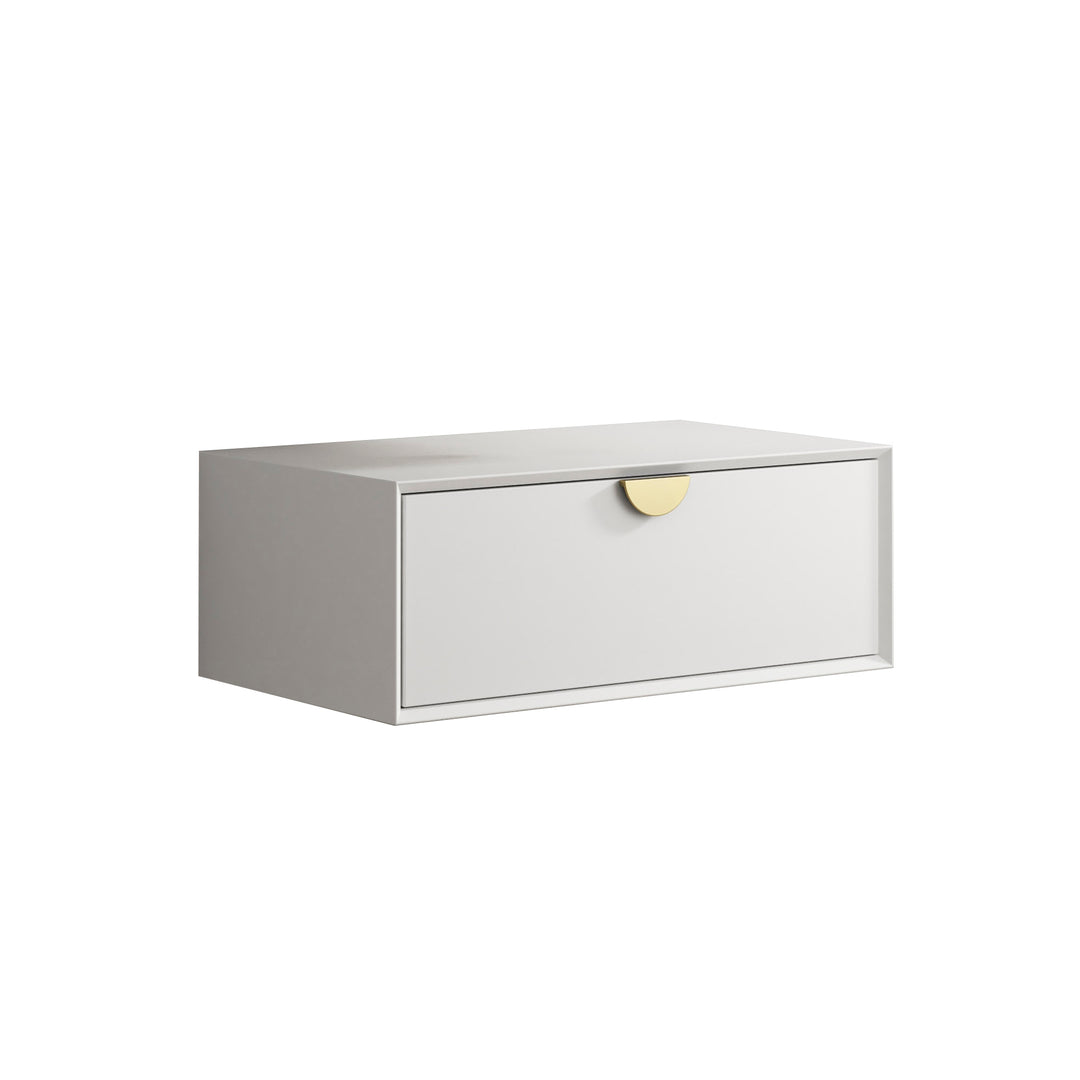 Moonlight White Wall Hung Cabinet