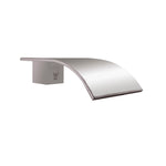 Load image into Gallery viewer, Waterfall Brushed Nickel Bathtub/Basin Wall Spout
