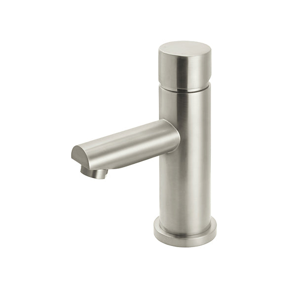Round Pinless Basin Mixer - PVD Brushed Nickel