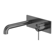MECCA WALL BASIN/BATH MIXER 260MM GUN METAL