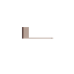 Load image into Gallery viewer, BIANCA TOILET ROLL HOLDER BRUSHED BRONZE
