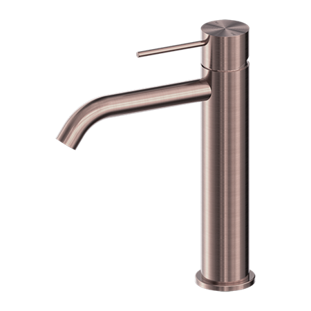 MECCA MID TALL BASIN MIXER BRUSHED BRONZE