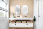 Load image into Gallery viewer, Moonlight White Wall Hung Cabinet
