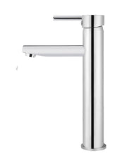 Round Tall Basin Mixer - Polished Chrome