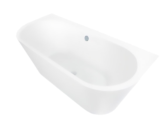 Evok D-Shape Bath
