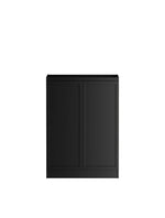 Load image into Gallery viewer, Hampshire Black Base Laundry Cabinet with 1300mm Natural Carrara Marble Top
