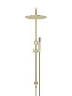 Load image into Gallery viewer, Round Combination Shower Rail, 300mm Rose, Single Function Hand Shower - PVD Tiger Bronze
