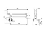 Load image into Gallery viewer, Zen 316L Stainless Steel Pot Filler
