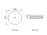 Load image into Gallery viewer, Oxford Round 395x395x120 Matte Black Basin
