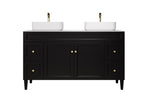 Load image into Gallery viewer, Harold Federation Freestanding Vanity Matte Black
