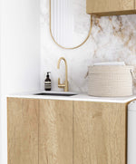 Load image into Gallery viewer, Laundry Kit 1715A Byron/Bondi Natural Oak with Matte White Top
