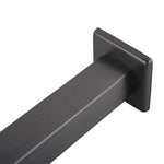Load image into Gallery viewer, Square Gun Metal Grey Ceiling Shower Arm 400mm
