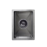 Load image into Gallery viewer, Lavello Bar Sink - Single Bowl 382 x 272 - PVD Brushed Gunmetal
