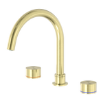 Load image into Gallery viewer, KARA BATH SET BRUSHED GOLD
