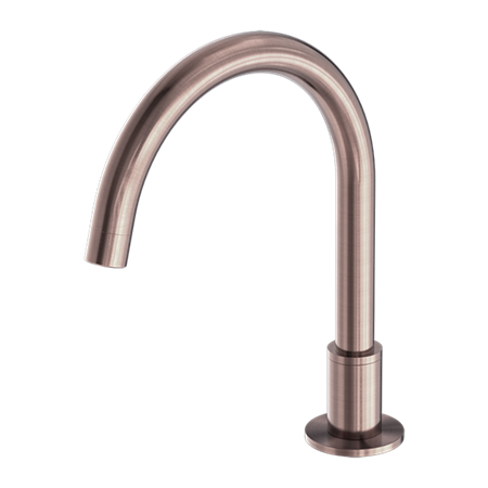 KARA HOB MOUNT BATH SPOUT ONLY G1/2 FEMALE INLET BRUSHED BRONZE