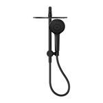 Load image into Gallery viewer, MECCA 2 IN 1 TWIN SHOWER MATTE BLACK
