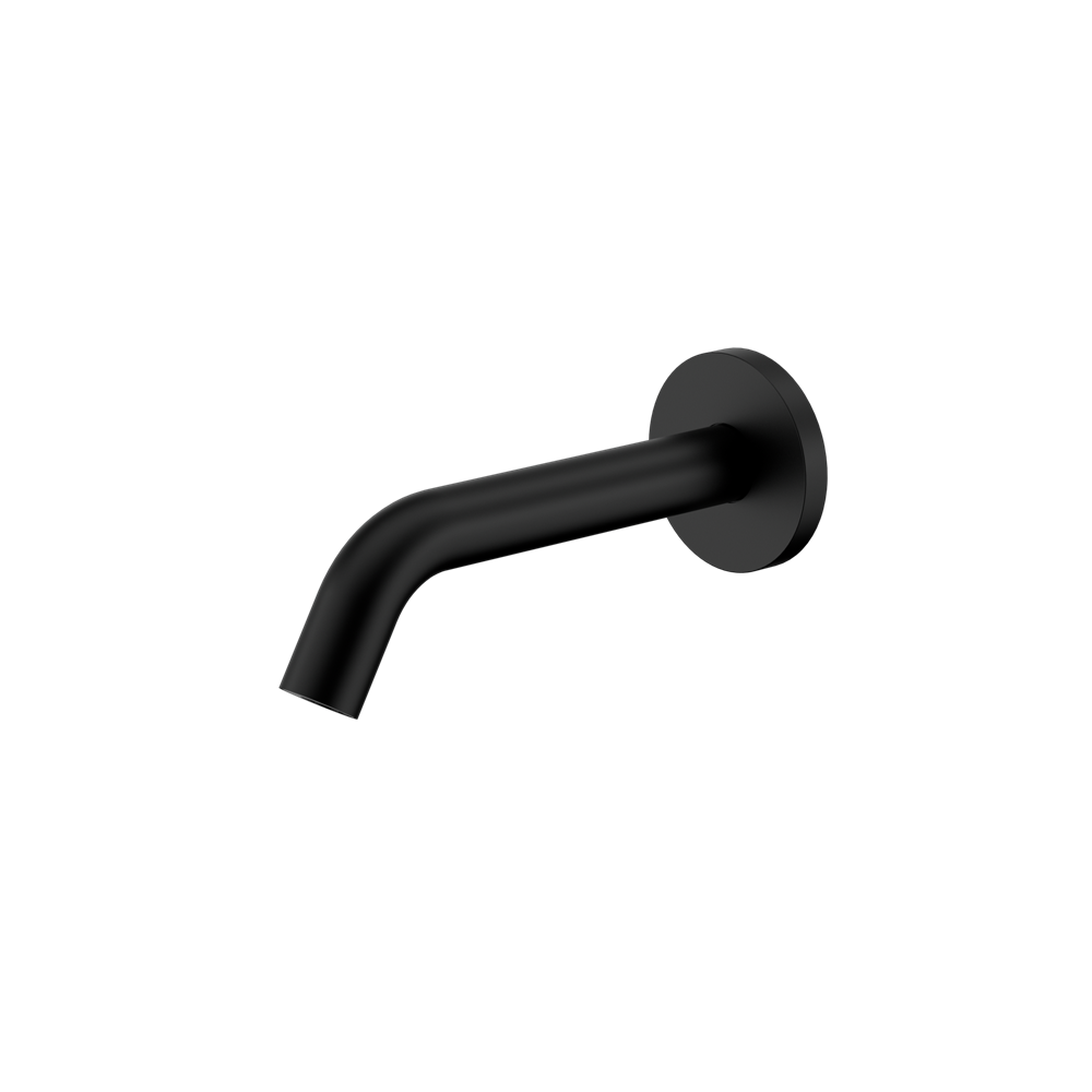 MECCA WALL MOUNT SENSOR TAP 80MM PLATE MATTE BLACK