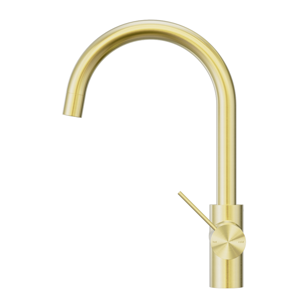 MECCA 3 WAY FILTERED MIXER TAP BRUSHED GOLD