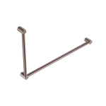 Load image into Gallery viewer, MECCA CARE 32MM DDA GRAB RAIL SET 90 DEGREE 600X1000MM BRUSHED BRONZE
