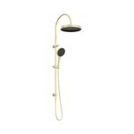Load image into Gallery viewer, Serenity Twin Shower Brushed Gold
