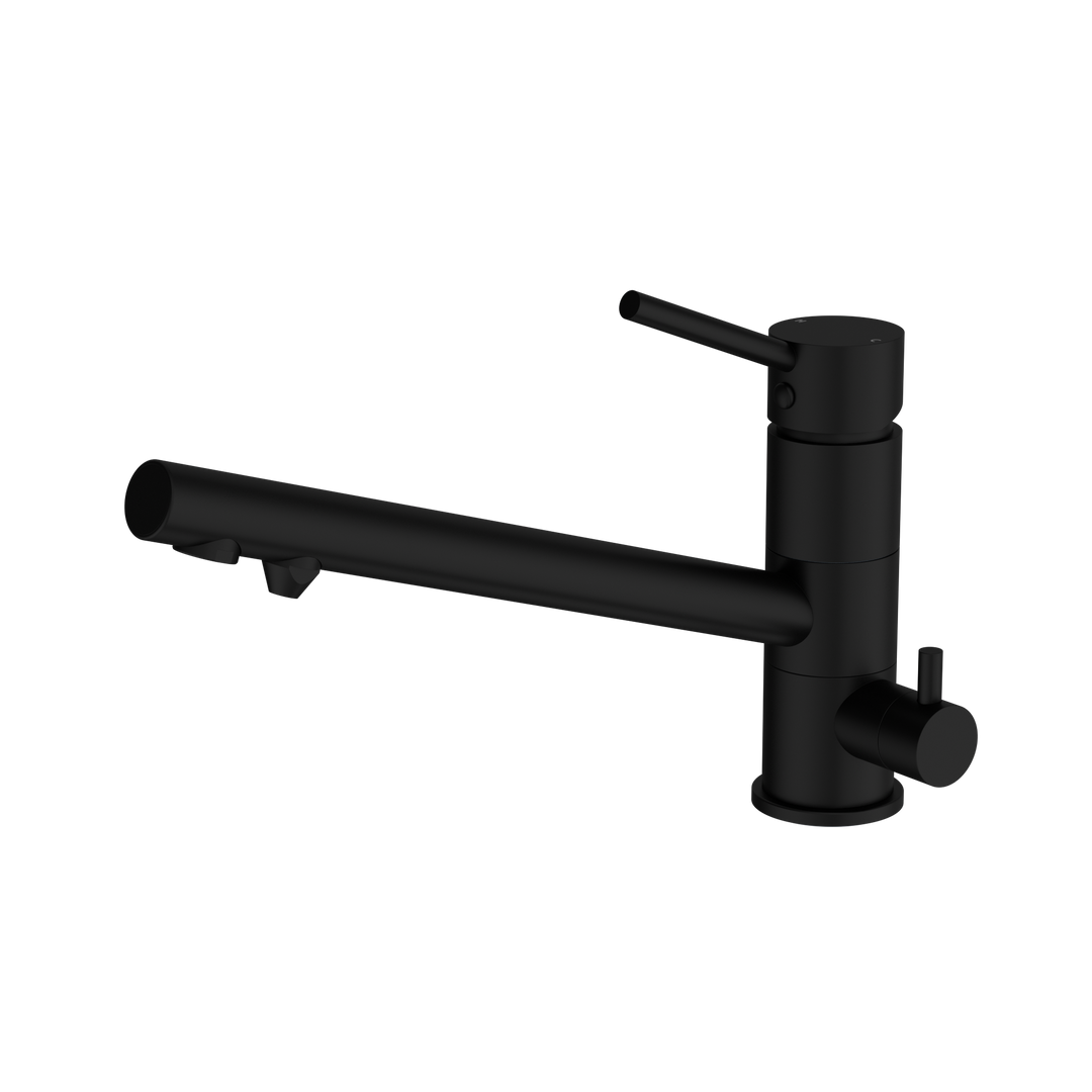 DOLCE THREE-WAY KITCHEN MIXER MATTE BLACK
