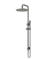 Load image into Gallery viewer, Round Combination Shower Rail, 300mm Rose, Single Function Hand Shower - Shadow
