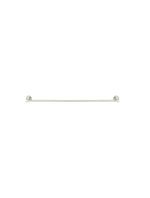 Load image into Gallery viewer, Round Single Towel Rail 600mm - Brushed Nickel
