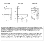 Load image into Gallery viewer, Alzano Rimless Toilet Suite Slim Seat / R&amp;T Cistern
